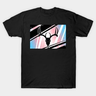 Trans Pride Skull - Deer T-Shirt